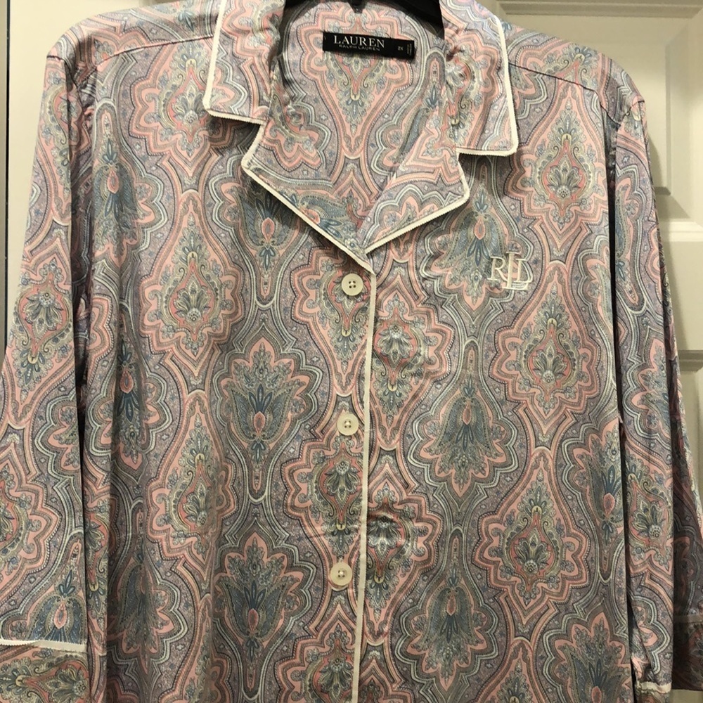 LAUREN (LRL) SLEEP SHIRT NWT sz 2X, 3X - Picture 3 of 9